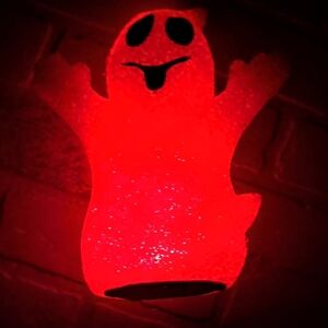 Vintage Rapid Color Changing Ghost Decoration Halloween